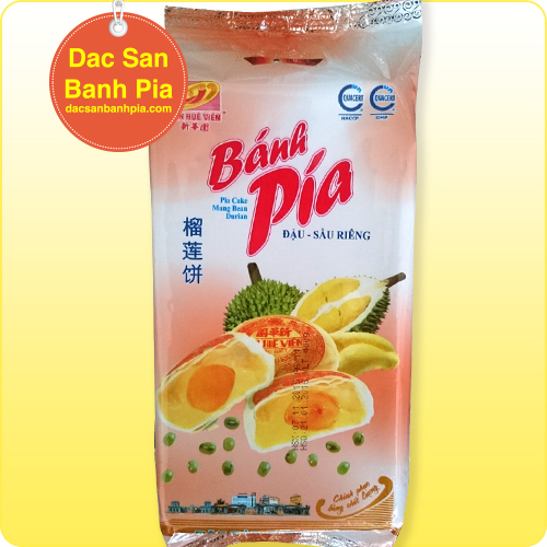 Bánh pía đậu sầu riêng 2 sao