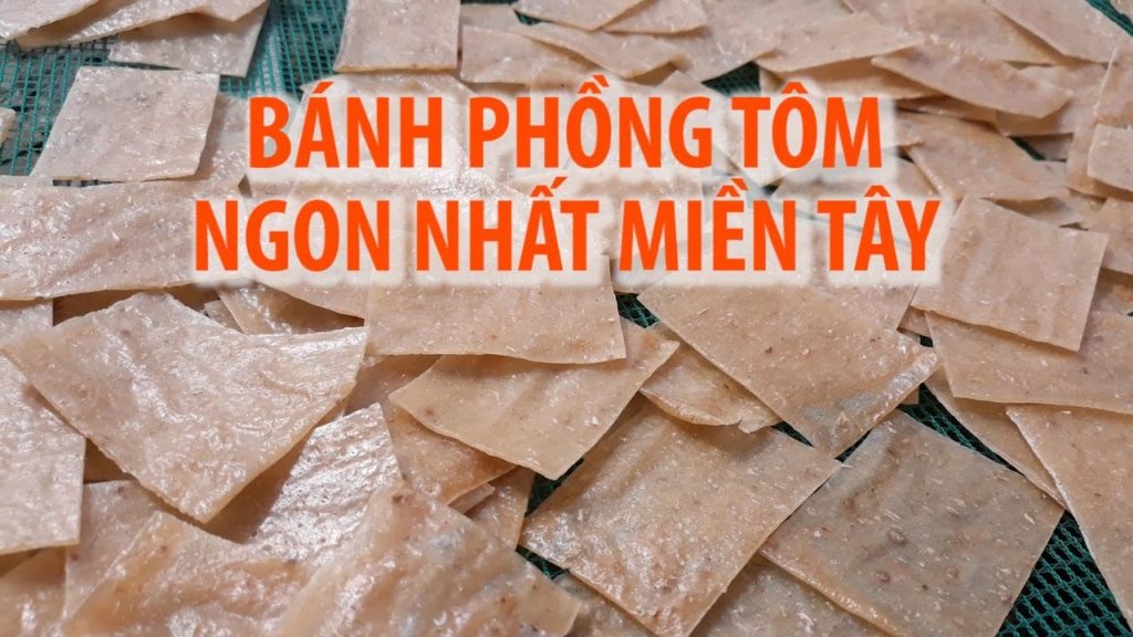 Bánh phồng tôm Sóc Trăng giao hàng siêu tốc trong 60 phút